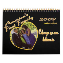 PRESIDENT OBAMA Inauguration Commemorative Calendar