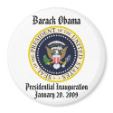 PRESIDENT OBAMA Inauguration Commemorative magnets