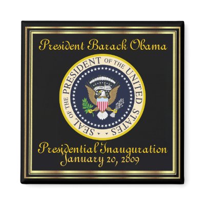 PRESIDENT OBAMA Inauguration Commemorative Fridge Magnets by obama_inauguration