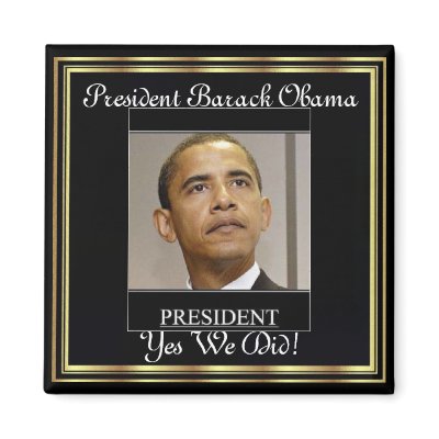 PRESIDENT OBAMA Inauguration Commemorative Magnet by obama_inauguration
