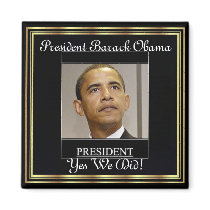 PRESIDENT OBAMA Inauguration Commemorative magnets