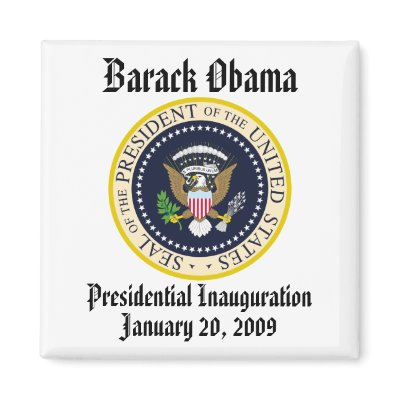 PRESIDENT OBAMA Inauguration Commemorative Magnet by obama_inauguration