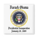 PRESIDENT OBAMA Inauguration Commemorative magnets