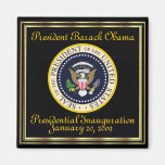 PRESIDENT OBAMA Inauguration Commemorative Fridge Magnets