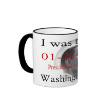 PRESIDENT OBAMA Inauguration Commemorative Coffee Mug