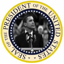 President Obama Inauguration Commemorative Acrylic Cut Out