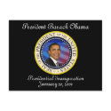 PRESIDENT OBAMA Inauguration Commemorative postcards