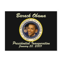 President Obama Inauguration Commemorative postcards by Obama_Keepsakes President Obama Inauguration Commemorative postcards