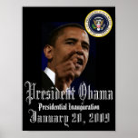 President Obama Inauguration Commemorative Posters