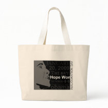 President Obama - Inauguration day Canvas Bag
