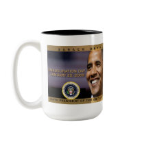 President Obama Inauguration Day Commemorative mugs