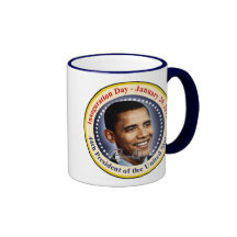 President Obama Inauguration Day Mug