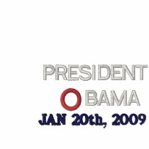 PRESIDENT OBAMA INAUGURATION EMBROIDERED POLO embroidered shirts