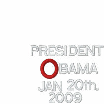 PRESIDENT OBAMA INAUGURATION EMBROIDERED POLO embroidered shirts