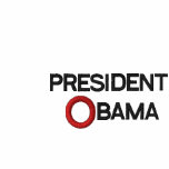 PRESIDENT OBAMA INAUGURATION EMBROIDERED T-SHIRT
