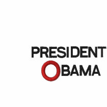 PRESIDENT OBAMA INAUGURATION EMBROIDERED T-SHIRT embroidered shirts
