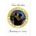 President Obama Inauguration Keepsakes Postcard