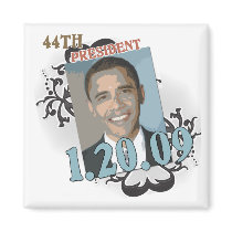 President Obama Inauguration Magnet magnets