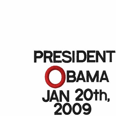 PRESIDENT OBAMA INAUGURATION WHITE POLO SHIRT by edem13