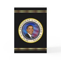 President Obama Keepsake Christmas cards by obama_inauguration President Obama Keepsake Christmas cards