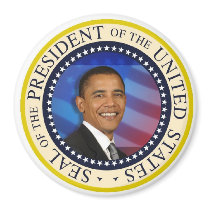 President Obama Keepsake Large 3" magnets
