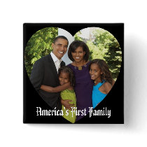 President Obama Keepsakes First Family Button by obama_inauguration President Obama Keepsakes First Family Button