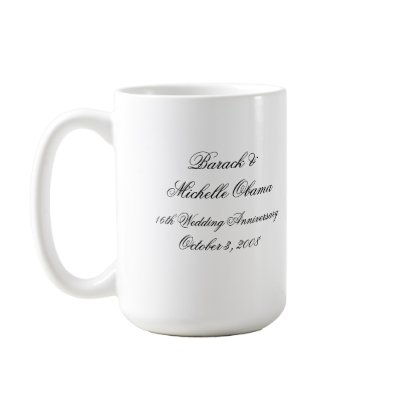 President Obama Keepsakes Wedding Anniversary Mug by obama_inauguration