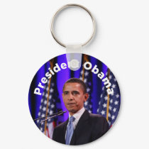 President Obama Keychain by democrattotheend President Obama Keychain
