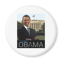 President Obama magnets by iluvtshirts President Obama magnets
