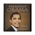 President Obama Magnet by inauguration_2009 President Obama Magnet