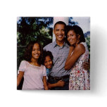 President Obama Our First Family Button