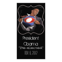 President Obama Photo Card