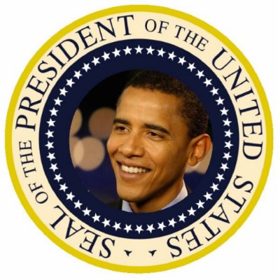 President Obama Photo Ornament Photo Sculptures by Obama_Keepsakes