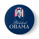 President Obama Pinback Buttons