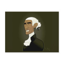 President Obama Postcard by paperdragon President Obama Postcard