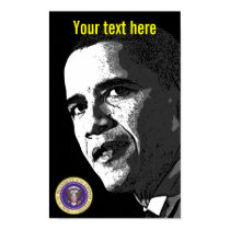 president Obama - Poster - template posters