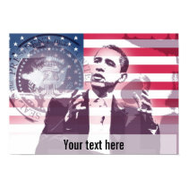 President Obama - Poster - template posters