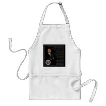 President Obama Quote aprons