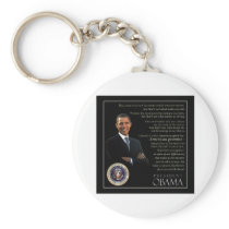 President Obama Quote Keychain