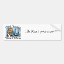 President Obama Re-election Keepsakes Bumper Sticker