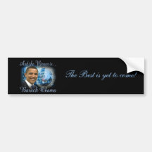 President Obama Re-election Keepsakes Bumper Stickers