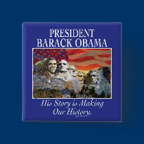 President Obama Rushmore Gear buttons