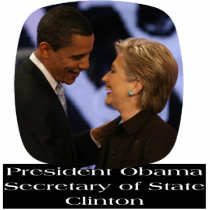 President Obama & Sec. of States Clinton photo sculptures by Obama_Keepsakes President Obama & Sec. of States Clinton photo sculptures