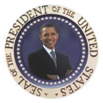 President Obama stickers