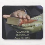 President Obama SWEARING-IN Commemorative Mouse Mats
