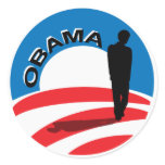 President Obama T-Shirts and Buttons Round Sticker