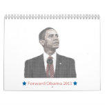 President Obama Text Portrait Wall Calendars