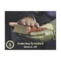 President Obama THE SWEARING-IN Commemorative postcards