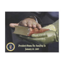 President Obama THE SWEARING-IN Commemorative postcards