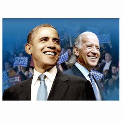 President Obama & Vice-President Biden Acrylic Cut Out by obama_inauguration